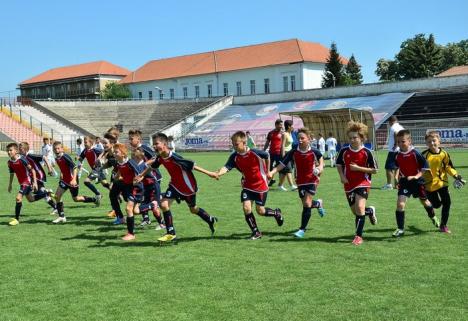 Juniorii E de la FC Bihor sunt vicecampioni naţionali 